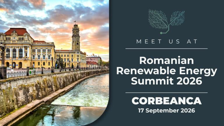 Meet us at The Romanian Renewable Energy Summit 2026